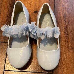 Copper Key Light Blue Floral Dress Shoes